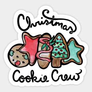 Christmas Cookie Crew Sticker